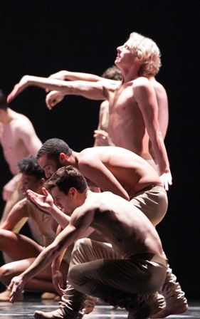 Paul Knobloch and dancers, Alonzo King LINES Ballet, 2013 Photo: Angela Sterling