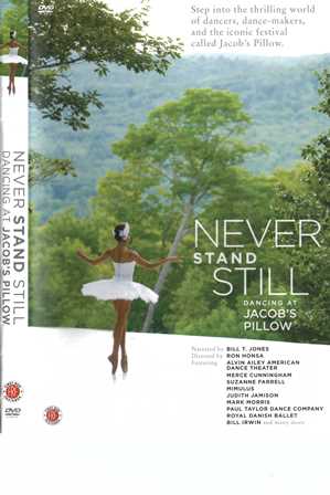 'Never stand still'. DVD cover