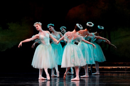 Artists of the Australian Ballet in 'La sylphide' Photo: Jeff Busby, 2013