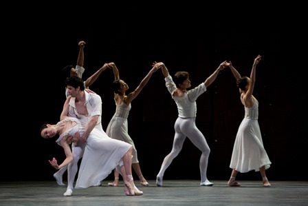 Xiomara Reyes and Herman Cornejo in ‘Seven sonatas’, American Ballet Theatre. Photo: © Rosalie O’Connor