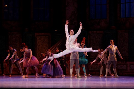 Daniel Gaudiello in Cinderella. The Australian Ballet, 2013. Photo: Jeff Busby