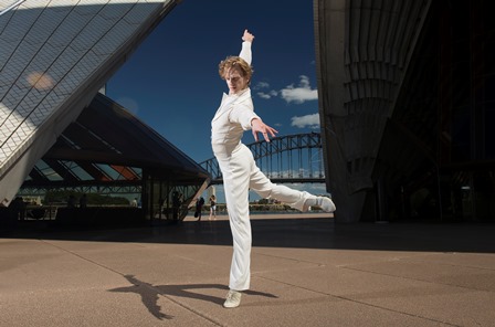 David Hallberg in costume for the Prince in 'Cinderella'. Photo: Wendell Teodoro, 2013