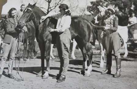 Ballet Rambert in Australia. Horseriding excursion, 1948