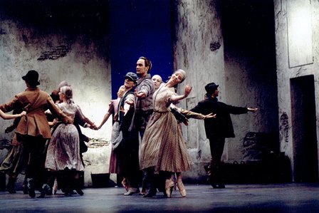 Artists of Finnish National Ballet in 'Giselle', 1998. Photo: © Kari Hakli