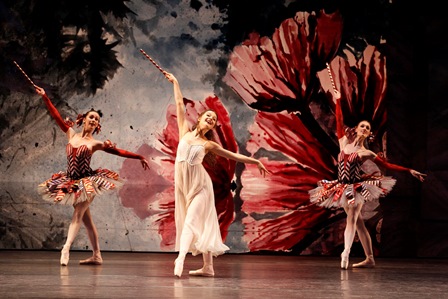 Benedicte Bemet and artists of the Australian Ballet in 'The Nutcracker', 2014. Photo Jeff Busby