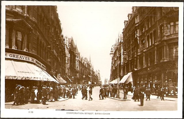 H. Greaves Ltd - Postcard of Corporation St.