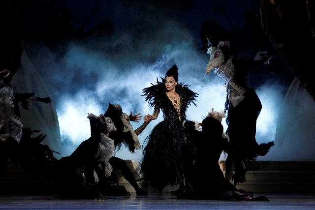 Lynette Wills as Carabosse in 'The Sleeping Beauty'. The Australian Ballet 2015. Photo Jeff Busby