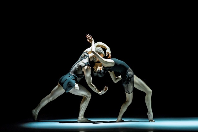 Cass Mortimer Eipper and Charmene Yap in 'Les Illuminations' . Sydney Dance Company 2015. Photo: Peter Grieg