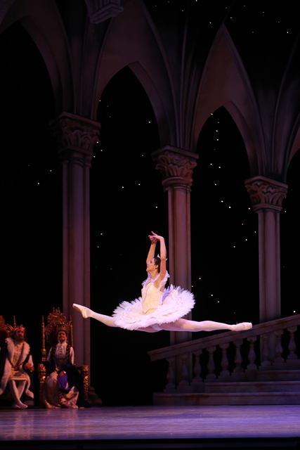 Yanela Pinere as Aurora 'The Sleeping Beauty', Queensland ballet, 2015. Photo: David Kelly