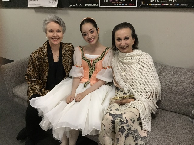 Christine Walsh, Maria Kawatani, Maina Gielgud