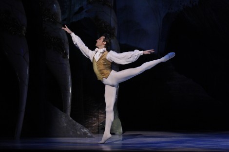 Daniel Gaudiello as the Prince in 'The Sleeping Beauty'. The Australian Ballet, 2015