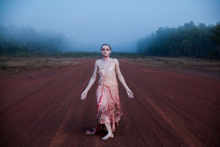 Yolande Brown as Earth Spirit in Spear. Photo Jacob Nash