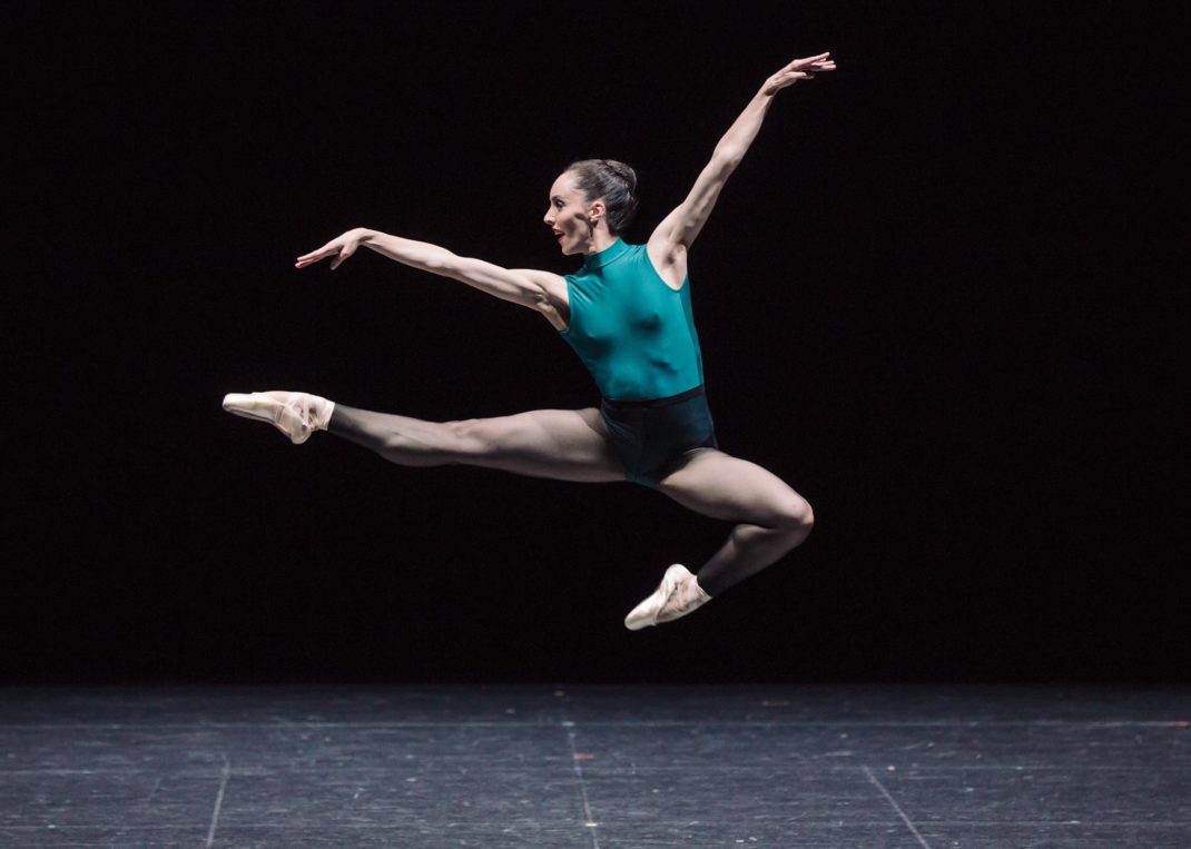 Amy Harris in 'In the Middle, Somewhat Elevated. The Australian Ballet 2016. Photo: Daniel Boud