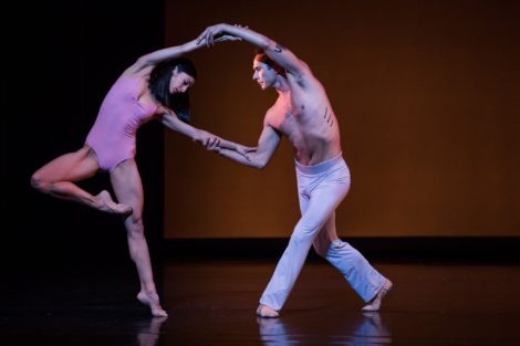 Robyn Hendricks and Damian Smith in 'After the Rain', 2016. Photo: Daniel Boud