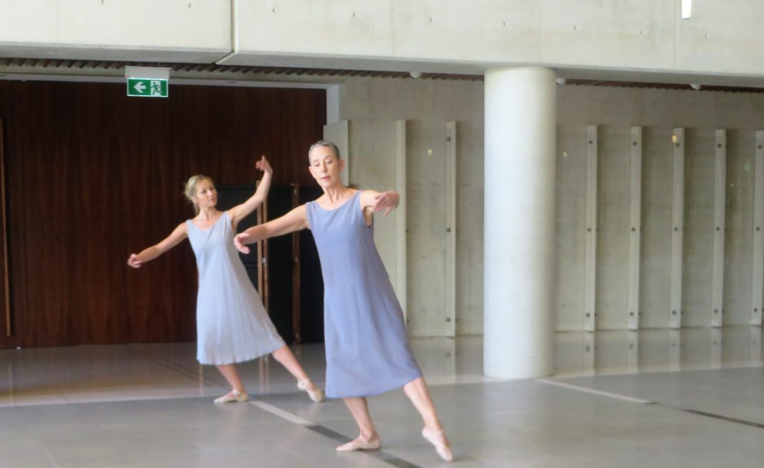 Julia Cotton and Elle Cahill in Duet for David, National Portrait Gallery, 2016