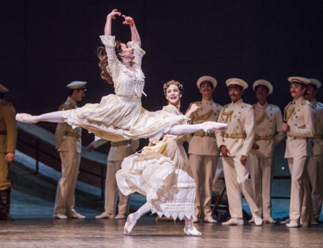 Artists of the Royal Ballet in 'Anastasia' Act I. © ROH 2016. Photo: Tristram Kenton