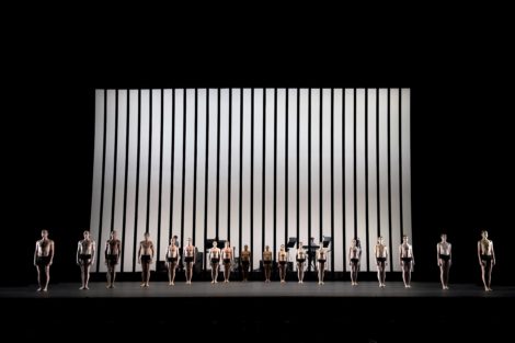 Artists of the Royal Ballet production of 'Carbon Life', 2012. Photo: © Bill Cooper / Royal Opera House / ArenaPAL