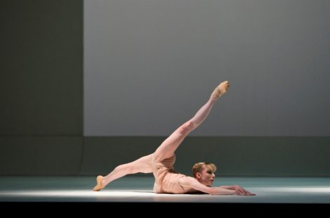 Sarah Lamb in 'Chroma'. The Royal Ballet 2013. Photo: © Bill Cooper.