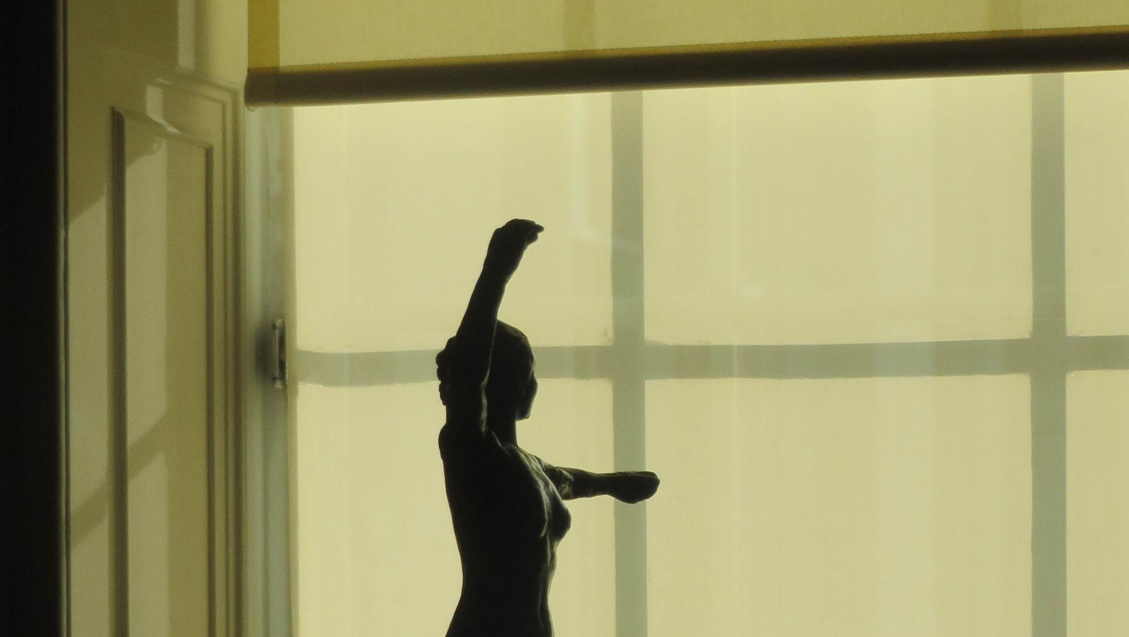 Degas dancer, the Courtauld Gallery (detail)