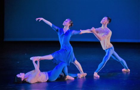 Scene from 'Gallantries', New Zealand School of Dance, 2016. Photo: ©Stephen A'Court