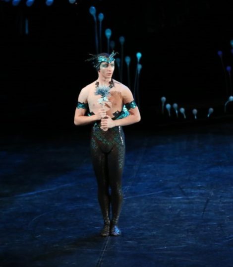 Shaun Kelly as Puck in A Midsummer Night's Dream. Royal New Zealand Ballet. Photo: Evan Li