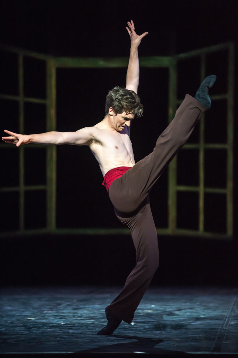 Shaun James Kelly in 'l'Arlesienne'. Royal New Zealand Ballet. Photo: Stephen A’Court