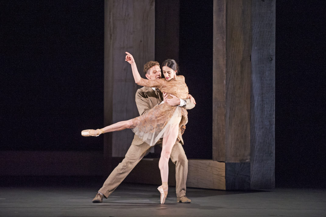 Alessandra Ferri and Gary Avis in 'I am, I was' from 'Woolf Works'. The Royal Ballet, 2015. Photo: © Tristam Kenton