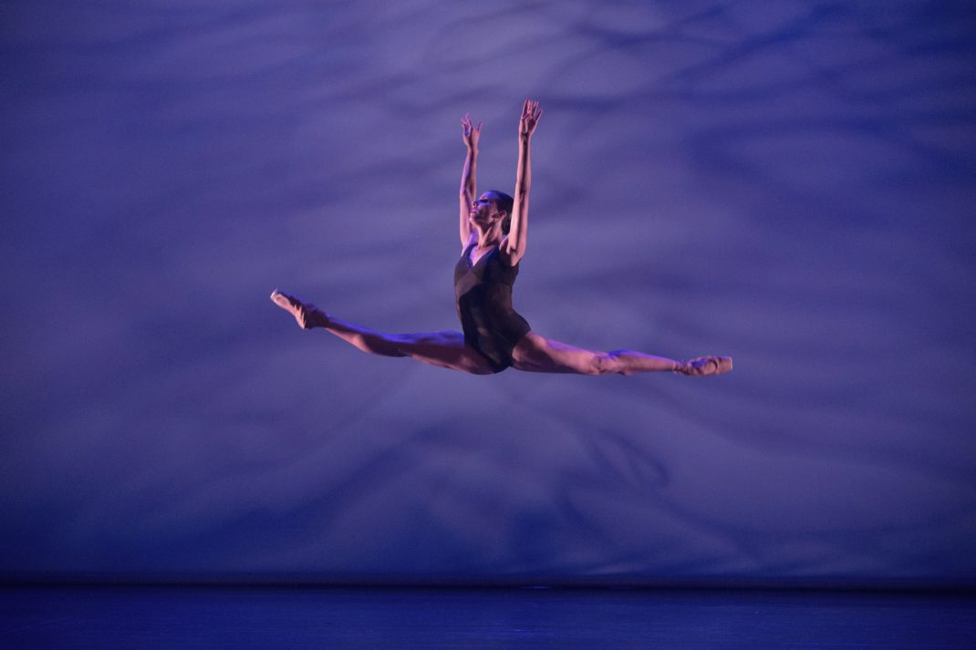 Yanela Pinera in 'Glass Concerto. Queensland Ballet, 2017. Photo: David Kelly