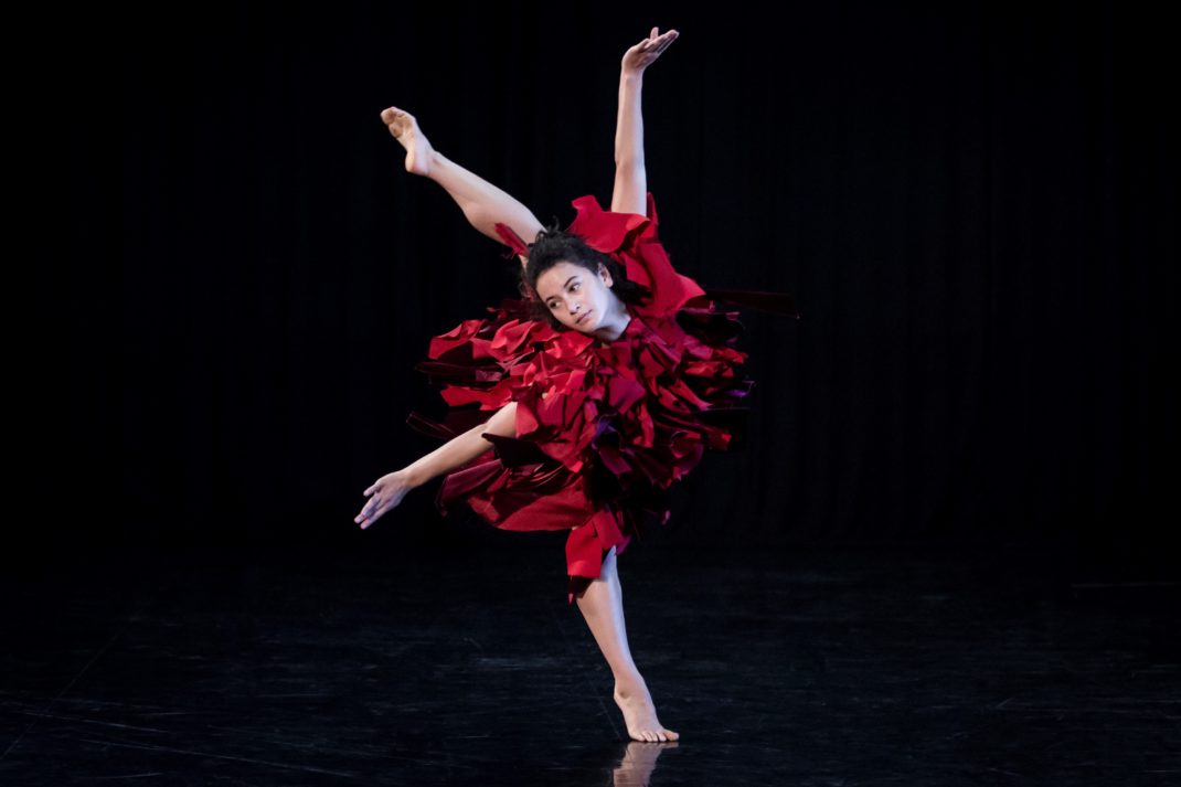 Latisha Sparks in 'Full Moon'. Sydney Dance Company, 2017. Photo: © Pedro Greig