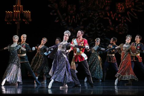 Artists of the Australian Ballet in 'Nutcracker', 2017. Photo Jeff Busby