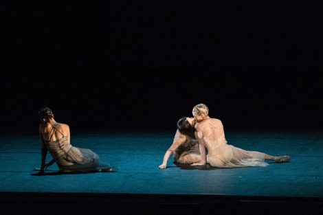 Beatriz Stix-Brunell, Alessandra Ferri and Francesca Hayward in 'Woolf Works' Act I. The Royal Ballet, Brisbane 2017. Photo: © Darren Thomas