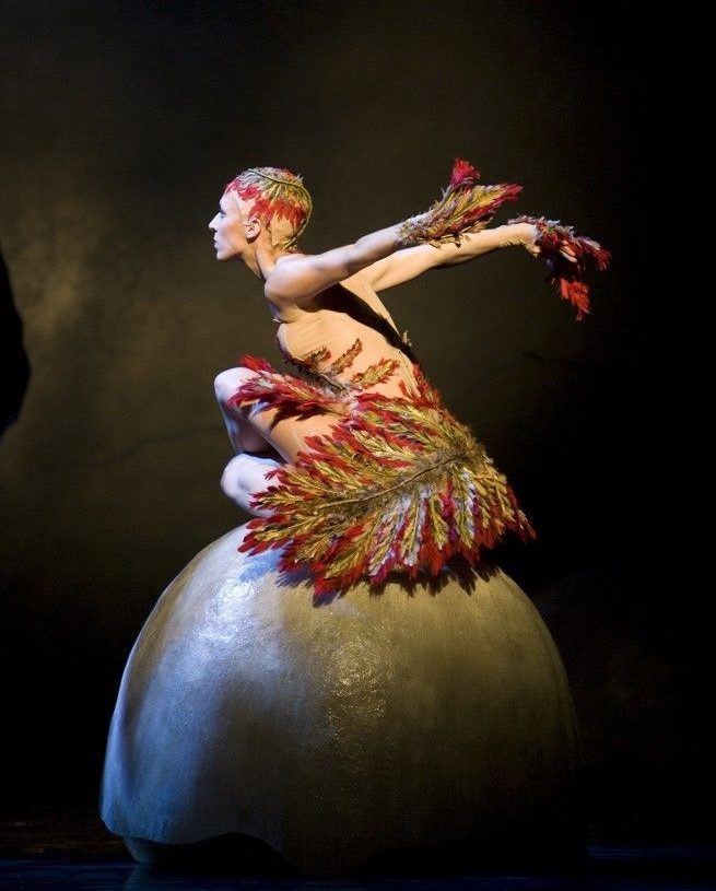 Lana Jones in Graeme Murphy's 'Firebird'. The Australian Ballet, 2009. Photo: © Alex Makeyev