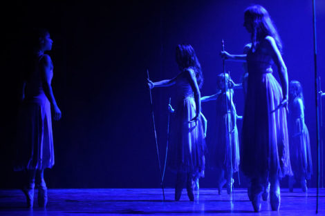 English National Ballet in Akram Khan's Giselle (c) Laurent Liotardo