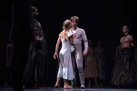 Fernanda Oliveira and Fernando Bufala in Akram Khan's 'Giselle', English National Ballet. Photo: © Laurent Liotardo