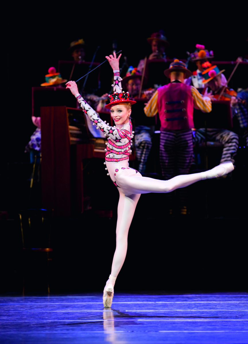 Sarah Lamb in 'Elite Syncopations'. The Royal Ballet. Photo: © ROH/Johan Persson