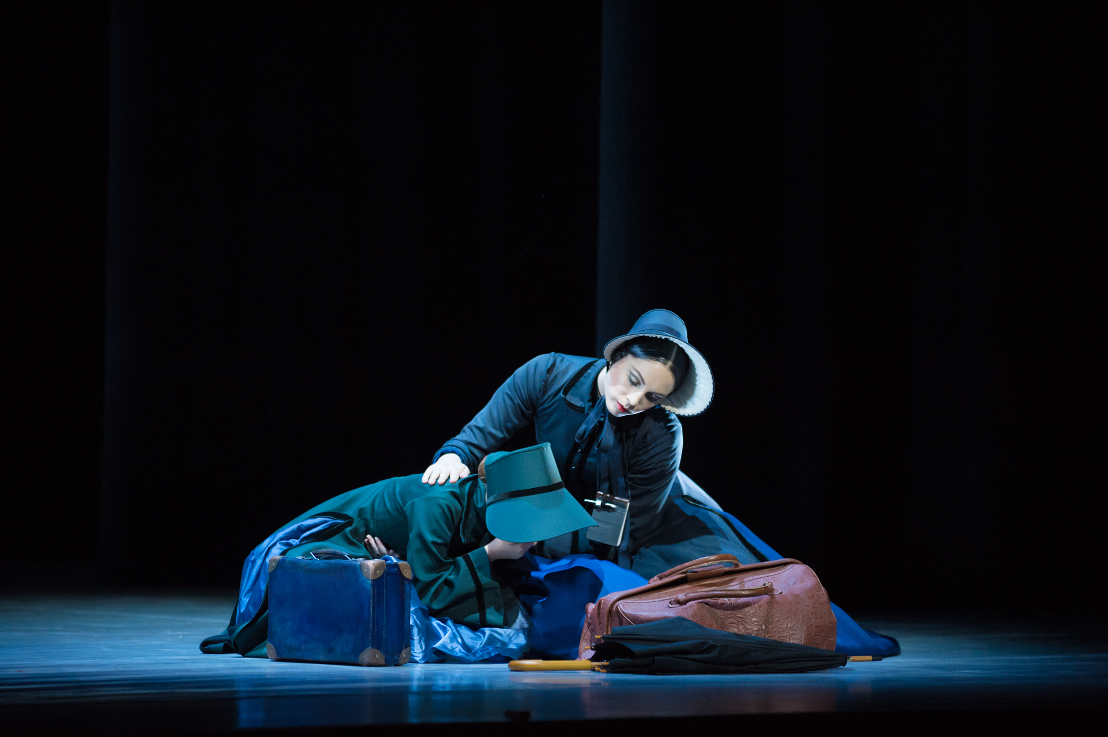 Abigail Boyle and Hazel Couper in The Piano. The Ballet. Royal New Zealand Ballet, 2018. Photo: © Stephen A'Court