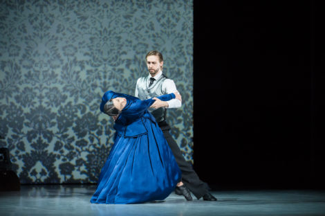 Abigail Boyle and Paul Mathews in 'The Piano. The Ballet'. Royal New Zealand Ballet, 2018. Photo: © Stephen A'Court