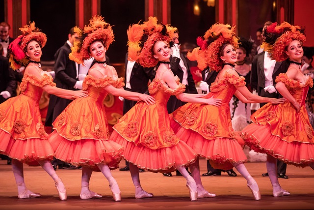 Dancers of the Australian Ballet in The Merry Widow, Act III, 2018. Photo: © Daniel Boud