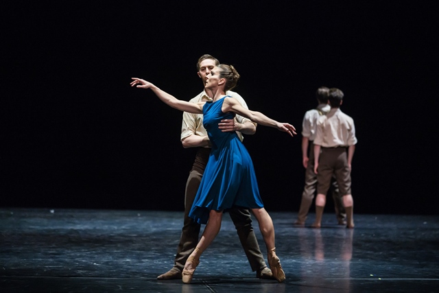 Nadia Yanowsky and Paul Mathews in 'Remember, Mama', Royal New Zealand Ballet 2018. Photo: © Stephen A'Court