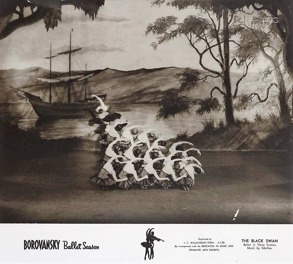 Scene from The Black Swan. Borovansky Ballet, 1951