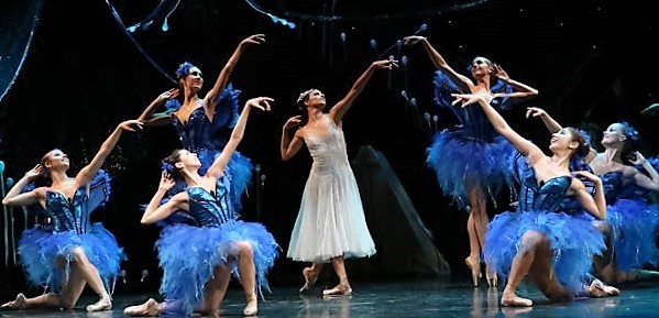 Yanela Pinera as Titania, Queensland Ballet 2016