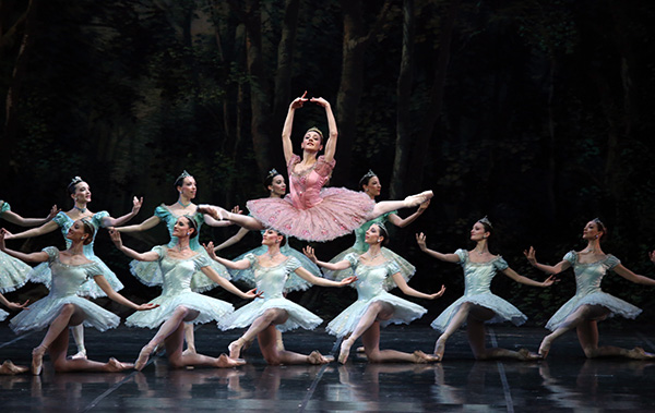 Dulcinea and the Dryads in Don Quixote. La Scala Ballet. Photo: Marco Brescia & Rudi Amisano. Courtesy Teatra alla Scala