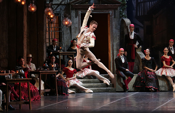 Leonid Sarafanov as Basilio. Don Quixote, La Scala Ballet. Photo: Marco Brescia & Rudy Amisano. Courtesy Teatro alla Scala