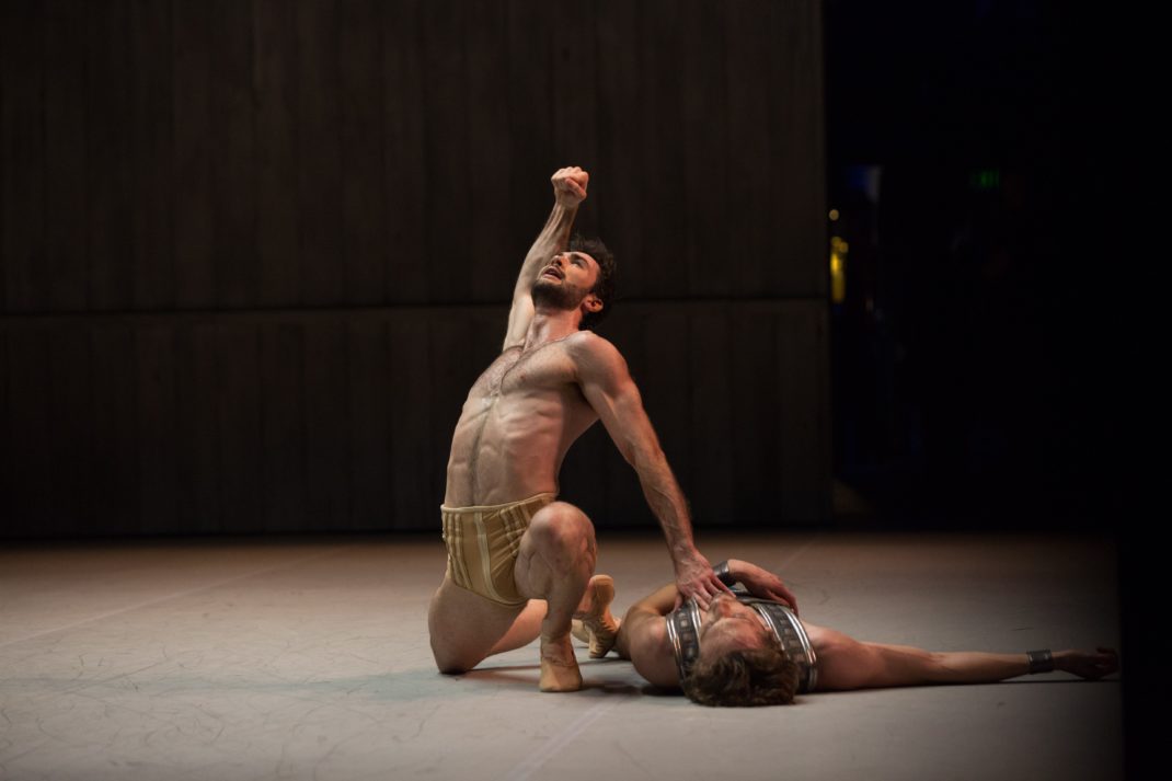 Cristiano Martino as Spartacus. The Australian Ballet, 2018. Photo: © Kate Longley