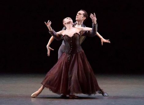 In the night. New York City Ballet, 2019 Sara Mearns and Jared Angle. Photo: © Erin Baiano