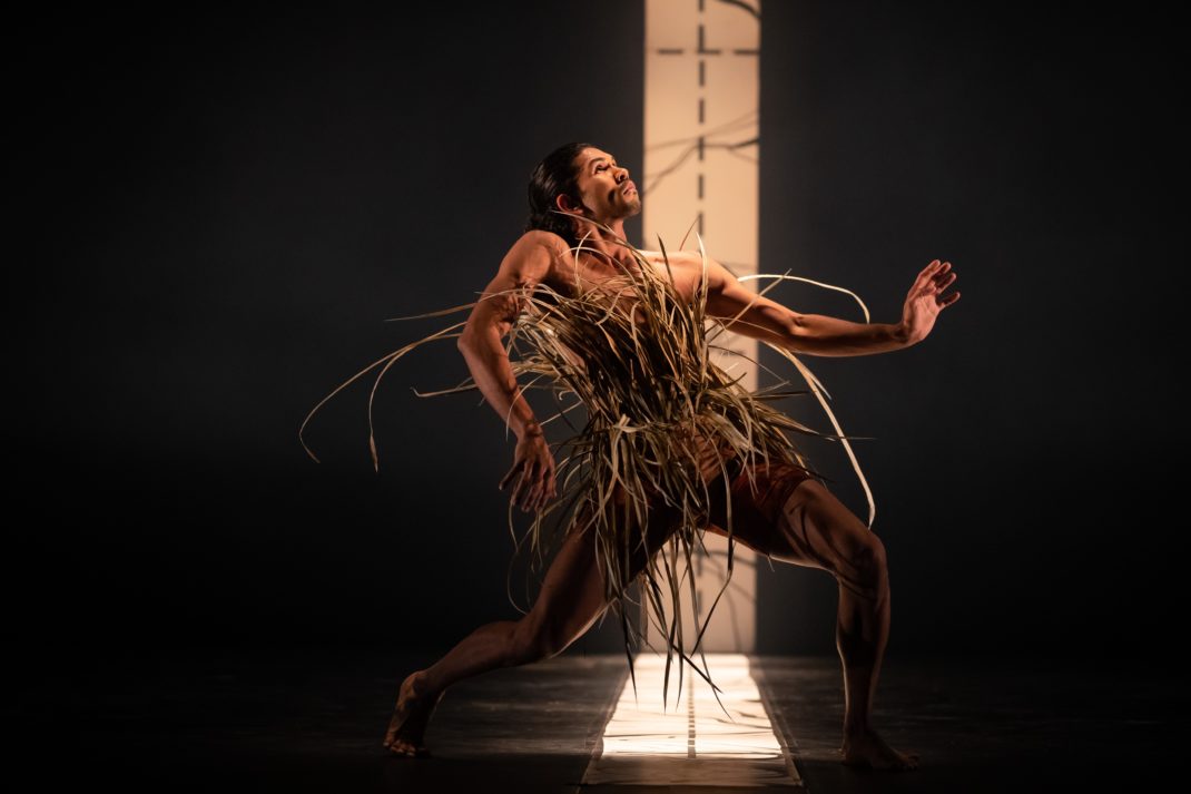 Scene from 'Unaipon'. Bangarra Dance Theatre, 2019. Photo: © Daniel Boud