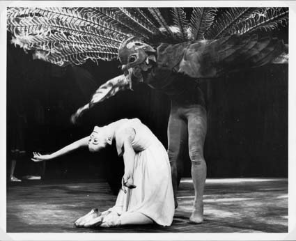 Barry Kitcher and Kathleen Gorham in 'The Display'. The Australian Ballet 1964