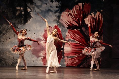 Benedicte Bemet and artists of the Australian Ballet in 'The Nutcracker', 2014