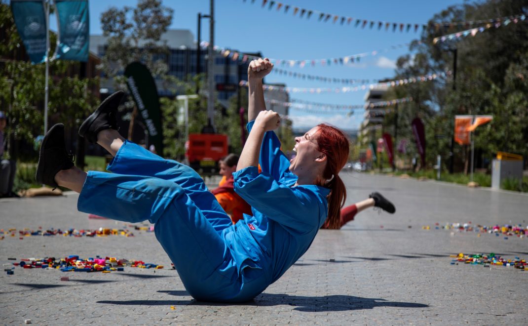 Olivia Fyfe in 'Mine!', Australian Dance Party, 2020. Photo: © Lorna Sim