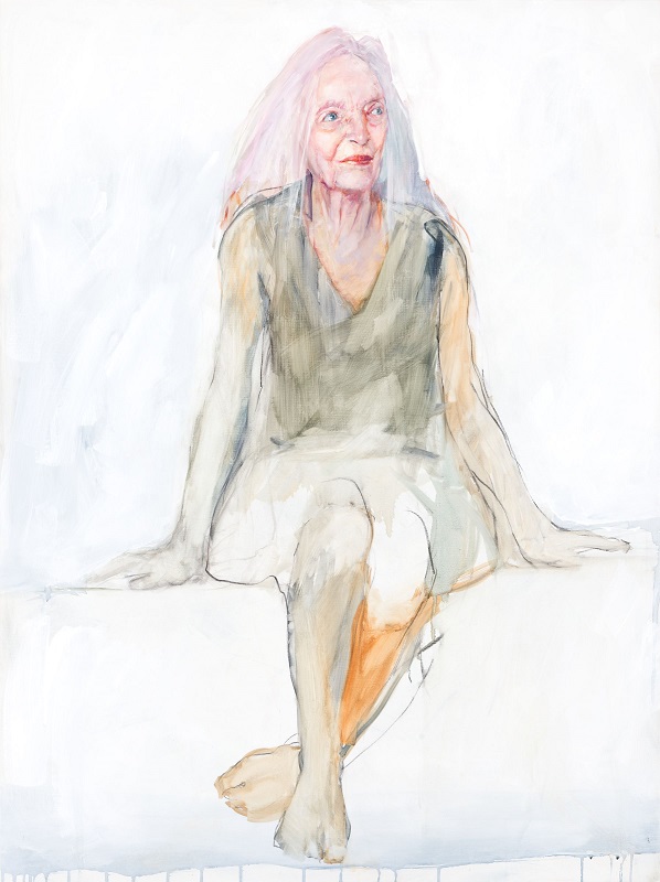 Portrait of Elizabeth Cameron Dalman by Anthea da Silva, 2019. National Portrait Gallery